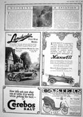 Old 1918 War French Military Motor Transport Alps Mountains Lancheste 20th