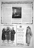 Antique Old Print 1918 Erasmic Soap Palace Bond Street Pontings Dickins Jones