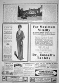 Antique Print 1918 Yarn Market Dunster Somerset Crossley Motor Car Debenham
