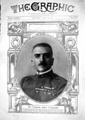 Original Old Vintage Print 1918 Portrait War General Diaz Austria Photograph
