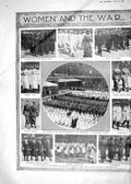 Old 1918 War Women Nurses Munition Tramway Conductors Queen Mary Cast 20th