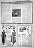 Antique Print 1918 Lloyd George Girl Guides Dartford Pontings Duro Fabrics 20th