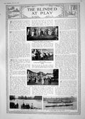 Old Print 1918 Theatre Panto Siers Dunstan'S Thames Boat Gwynne Nurse Be 20th