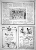 Old Vintage Print 1918 War French Zouaves London Siers Morny Freres Duro 20th