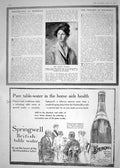 Antique Old Print 1918 Margot Baldwin Springwell Water Photography Dri-Ped 20th