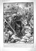 Antique Old Print 1918 French Commandant Siers War Champagne Louis Raemaeker