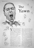Old 1918 Physiologist Yawning Mcintosh Playfair Henry Macready Saxone 20th