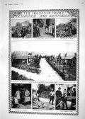 Old 1918 War France Sermaize Ruined House Lucas Sawing Musk-Rat Skins 20th