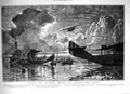 Antique Print 1918 Flying Boats Aeroplane War Ships Seaplanes Navy Officer