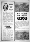 Old Print 1918 Advertisement Evans Pastilles Catarrh Oxo War Siers Franc 20th