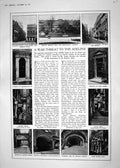 Old 1918 London George Court Adelphi Theatre Buckingham York Gate Con 20th