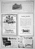 Old 1918 Castle Colchester Napier Motor Car Daimler Yardley Perfume M 20th