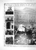 Old 1918 Buckingham Palace Irish Guards Children Boche Guns War Tride 20th