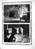Antique Print 1918 Vosges Motor Cars Tunnel Marne War Siers Cathedral Arras
