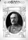 Antique Print 1918 Marshal Foch Generalissimo War King Albert Prince LeopSo