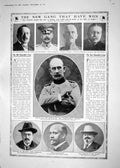 Old 1918 War Prince Max Liebknecht Scheidemann German Ebert Prisoners 20th