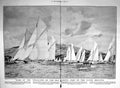 Old 1920 Yachts Clyde Regatta Forest Fire Black Isle Ross-Shire Sheep 0 20th