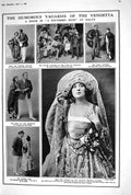 Old 1920 Daly'S Theatre Collins Flemming Southern Maid Garden Allah T 20th