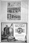 Old 1920 Dawson Scotch Whisky Tennis Wimbledon Glaxo Portland Stree L 20th