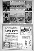 Old 1920 Hippodrome Theatre Aertex Clothing Barker Dobson Chocolate L 20th