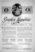 Old Vintage Print 1920 Advertisement Philips Simplex Munditiis Manchester 20th