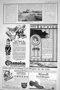 Old 1920 Wolseley Motor Car Stour Brogues Champion Spark Plug Micheli 20th