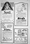 Old 1920 Advertisement Rexall Hair Tonic Bird'S Custard Atora Beef Su 20th