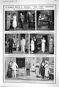 Old 1920 Hawtrey Jame'S Theatre Smith Eva Barry Lor Burghley Pilgrims 20th