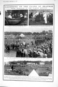 Old 1920 Braemar Games Princess Mary Duke York Lord Hardinge Embassy 20th