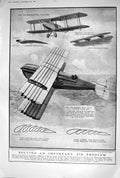 Old 1920 Experimental Air Machine Aircraft Hendley Page Wing Transpor 20th
