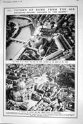 Old 1920 St. Peter'S Rome Castle Angelo Papal Christendom Bolshevik R 20th