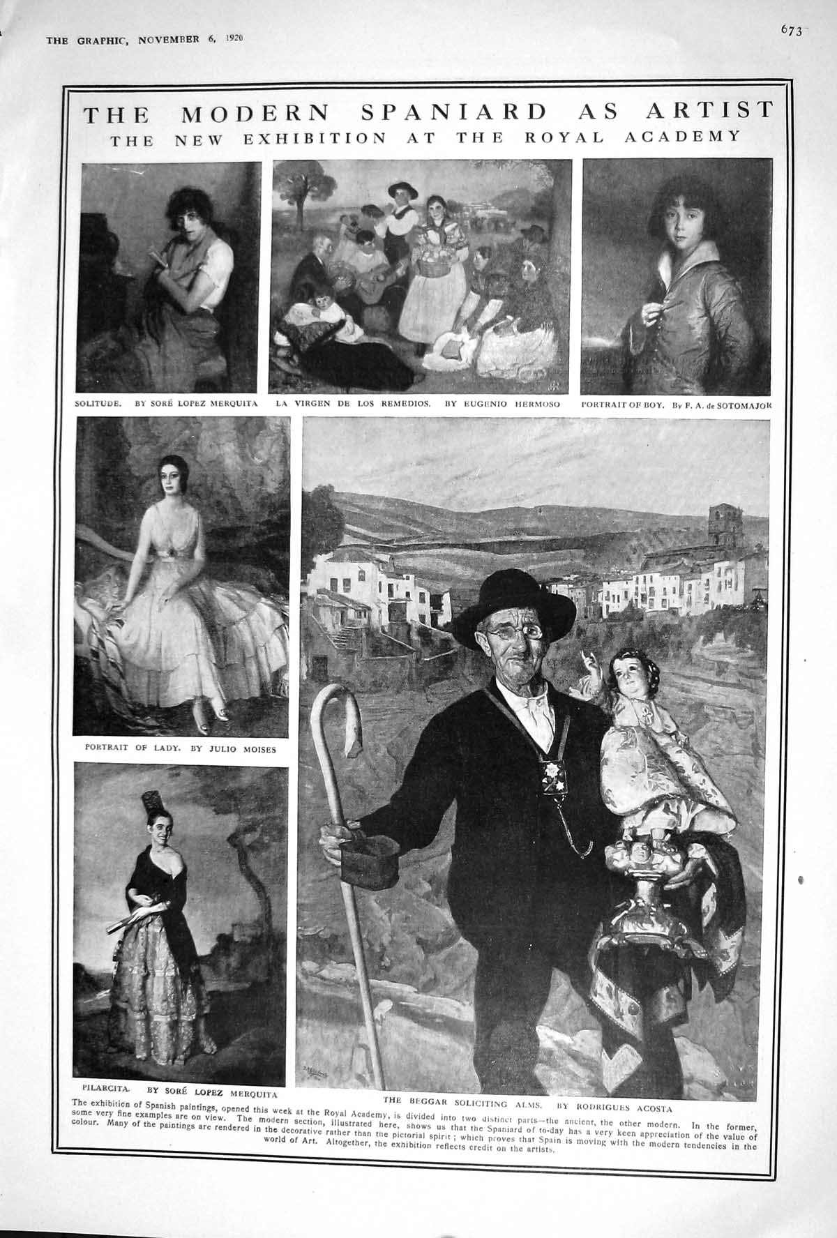 Old 1920 Spainish Art Acosta Merquita Moises Bulgaria Statue Gladston 20th