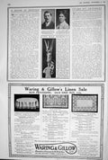 Old 1920 Millen Airy London War Memorial Waring Gillows Grossmith One 20th