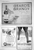 Old 1920 Advertisement Otard'S Brandy Osram Electric Lamps Foxs Putte 20th