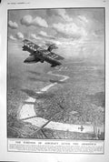 Old 1920 Aircraft War Amistice London River Thames German Navy Ship B 20th