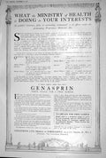Old Vintage Print 1920 Advertisement Genatosan Formamint Chenies Medicine 20th