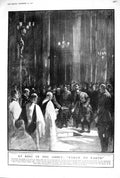 Old Print 1920 Dean Westminster Abbey Funeral Cenotaph Whitehall War Dead 20th