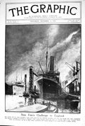 Old 1920 Sinn Fein Ship Liverpool Docks Downing Street Townshend Bott 20th