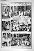 Old 1920 Sylvania Shaftesbury Avenue Dutch Girl Lyric Theatre St. Cro 20th