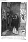 Old 1920 Venerable Hospital St. Cross Beaufort Tower Woman Russia Rob 20th