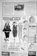 Old 1921 Carrie Tubb Prima Donna Napier Motor Car Marshall Snelgrove 20th