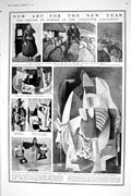 Old 1921 Art Cubism Leicester Galleries West End London Sale Berlin T 20th