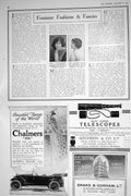 Old 1921 Miss Sutherland Gladys Lloyd Theatre Telescopes Chalmers Car 20th