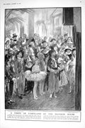 Old 1921 Children Fancy Dress Mansion House Cricket Sport Caffyn Lock 20th