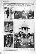 Old Print 1921 Prince Wales Brighton War Siers Africa Kalahari Ovambolan 20th