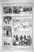 Old 1921 Reindeer Fair Alaska Kivalini Deer William Henry James Philo 20th