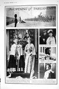 Old 1921 Parliament King Queen House Lords Koo Clynes Richmond Champi 20th