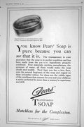 Original Old Vintage Print 1921 Advertisement Pear'S Transparent Soap 20th