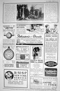 Antique Old Print 1921 Vauxhall Motor Car Nonsuch Park Cheam Surrey Robinson