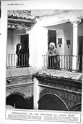 Old 1921 Moorish Spain Ronda Andalucia Balcony Mosque Machpelah Tomb 20th